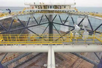 新征程新奮斗新氣象|煙臺海洋牧場“百箱計劃”經海001號下水交付