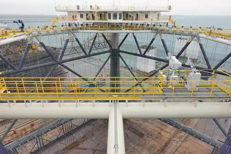 煙臺海洋牧場“百箱計劃”經海001號下水交付