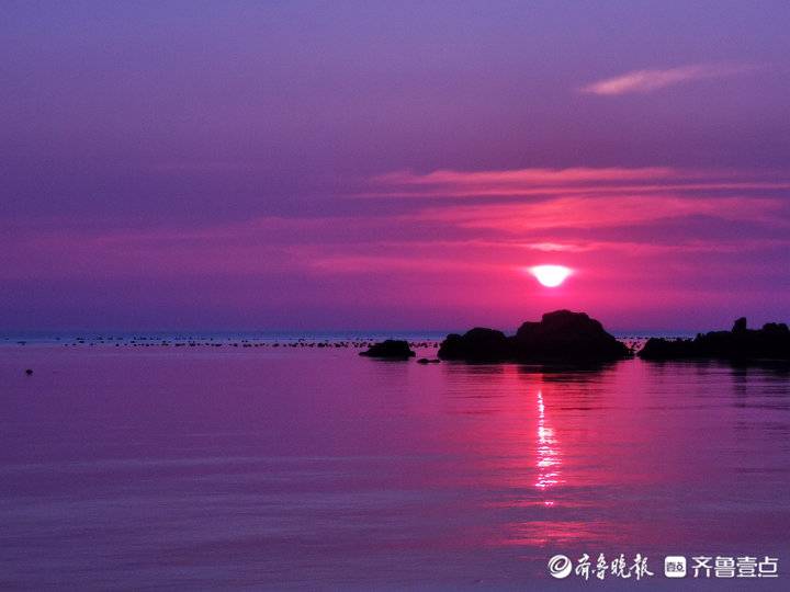 賞海島風(fēng)光！煙臺壹粉：第一次近距離看海蜇，實(shí)在是太美了
